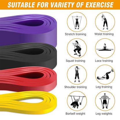 Resistance Bands, Exercise Bands Pull up Assist Bands Powerlifting Bands for Men and Women Fitness Training,Home Workouts