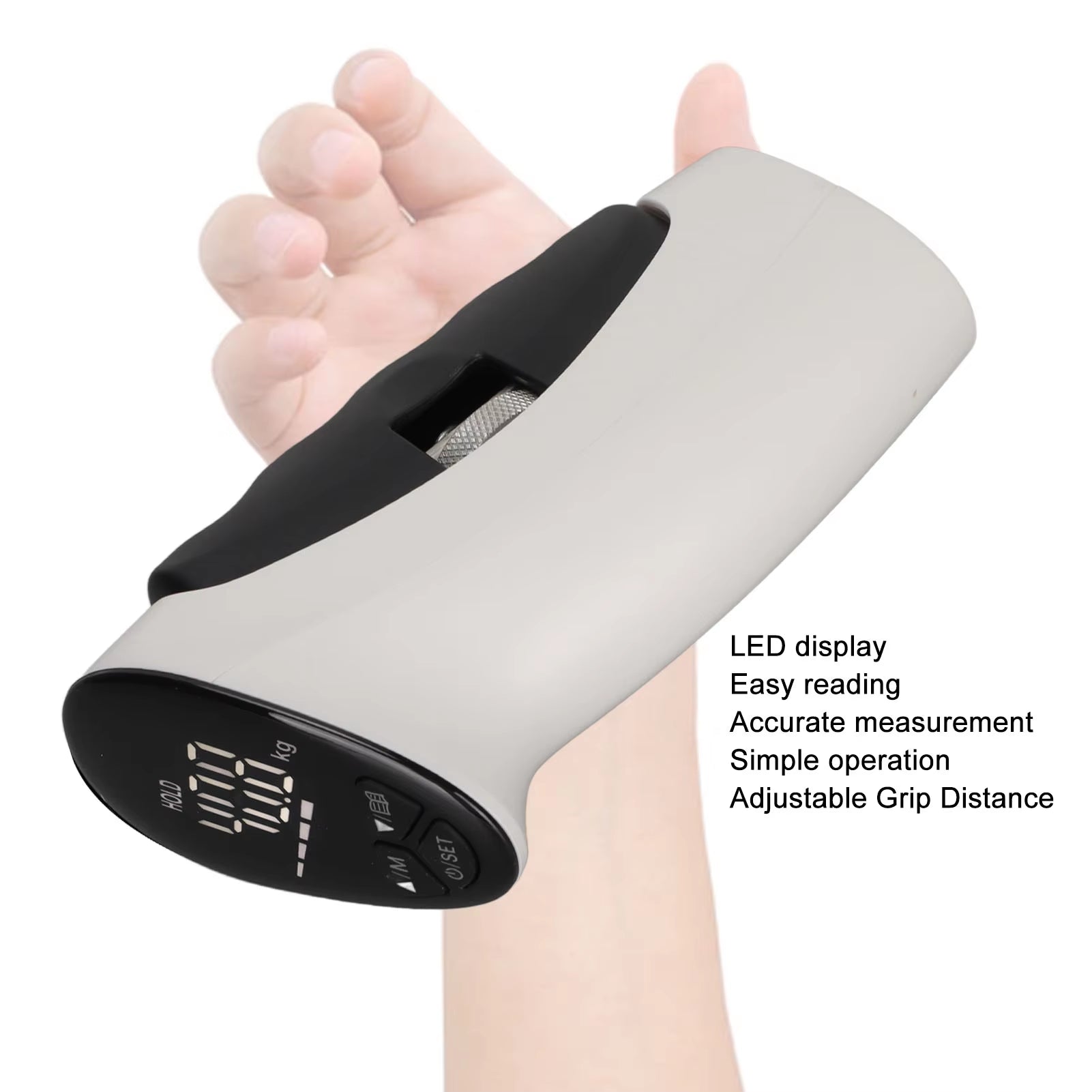 1Pcs Auto Capturing Electronic Grip Power Strength Trainer Smart Hand Dynamometer Sports Portable Fitness Equipment